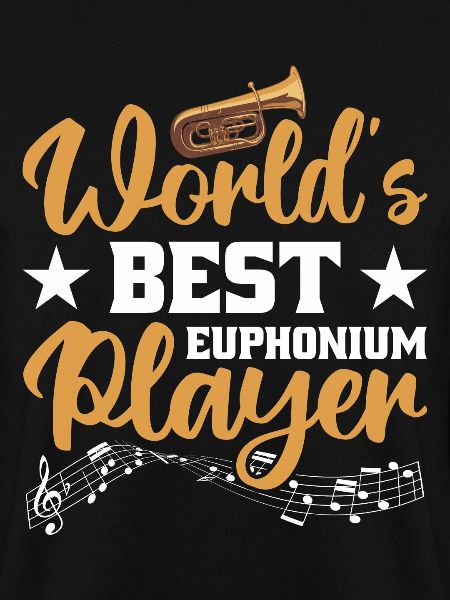 Euphonium Euphoniumspieler Blechbläser Euphonist