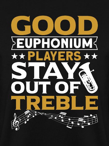 Euphonium Euphoniumspieler Blechbläser Euphonist