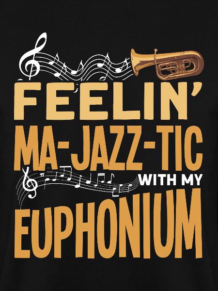 Euphonium Euphoniumspieler Blechbläser Euphonist