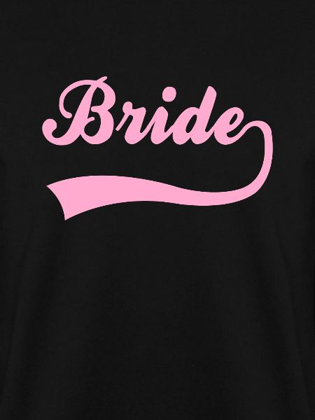 Bridal bride lettering