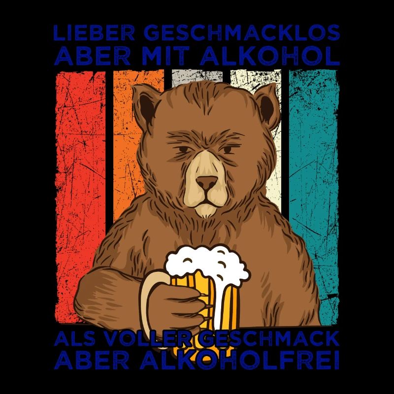 Geschmacklos Alkohol als Alkoholfrei Bär mit Bier