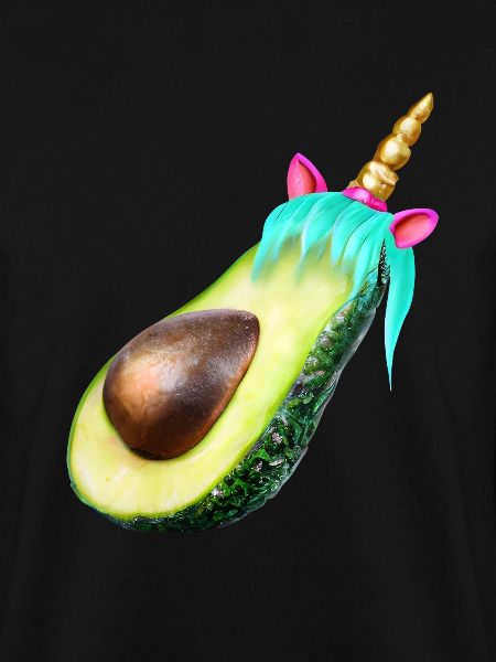 Glückliche Einhorn Avocado