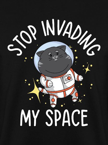 Weltraum Schnurrende Katze Astronaut