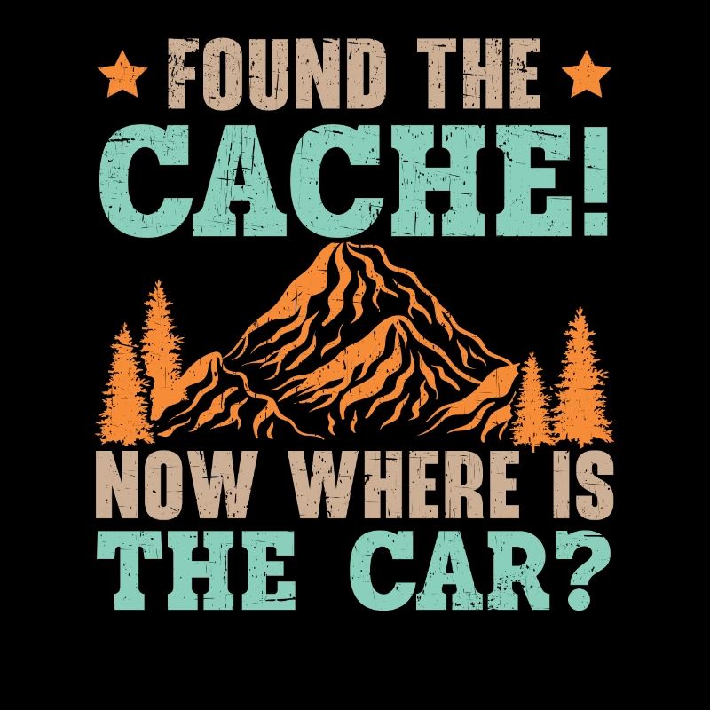 Den Cache gefunden! Wo ist jetzt das Auto? Geocach