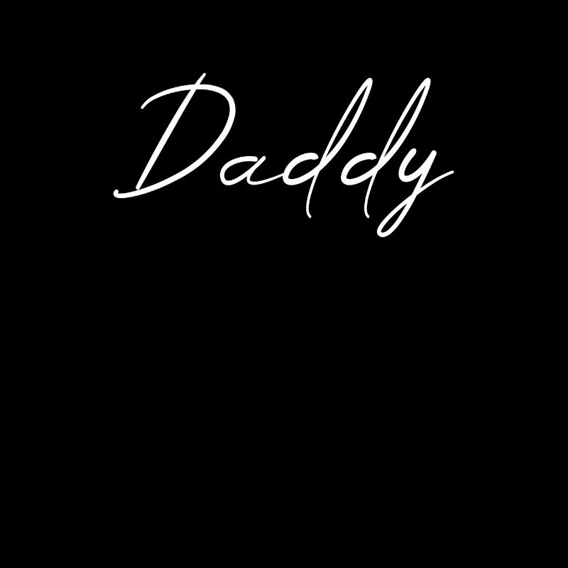 Daddy Schriftzug