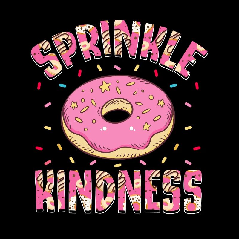 Sprinkle friendliness donut-eater