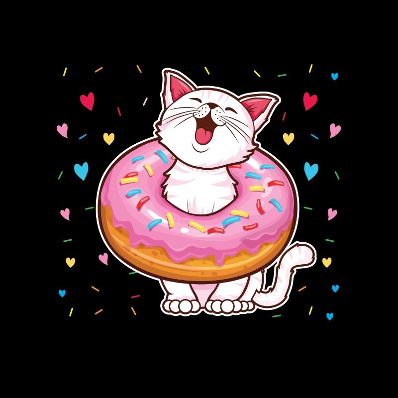 Cat Whisperer Donut Eater Donut Donut Lovers