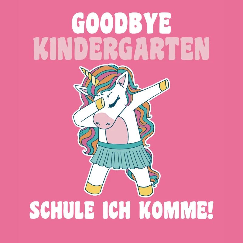 Schulkind Schulbeginn Einhorn Einschulung