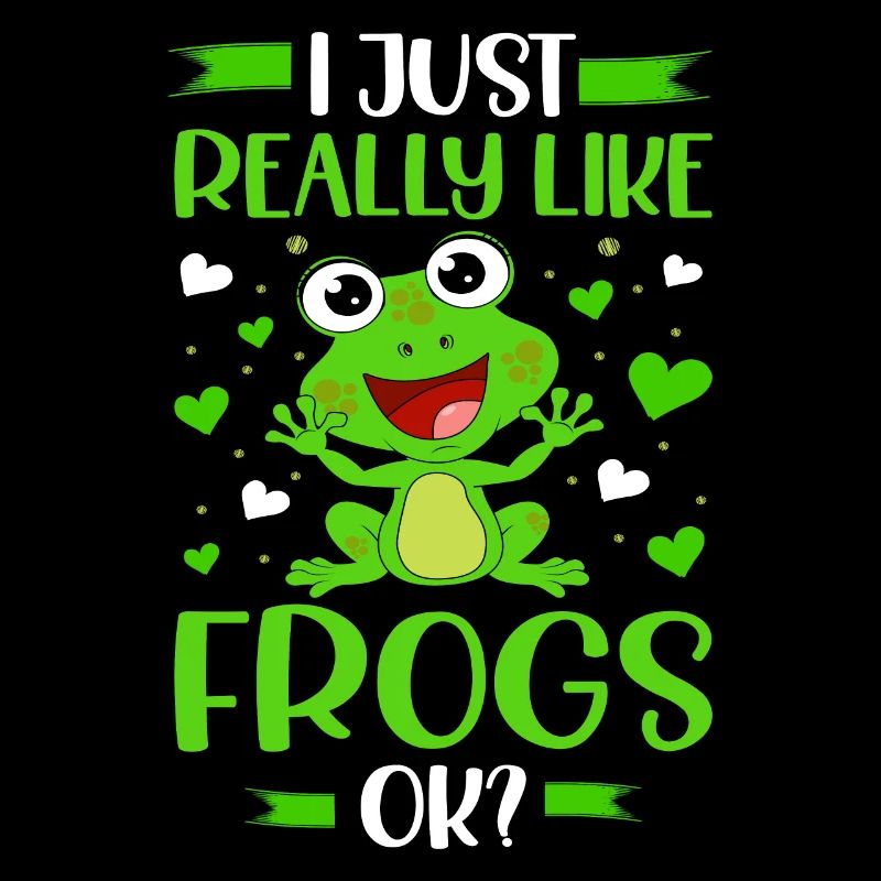 J’aime juste les grenouilles