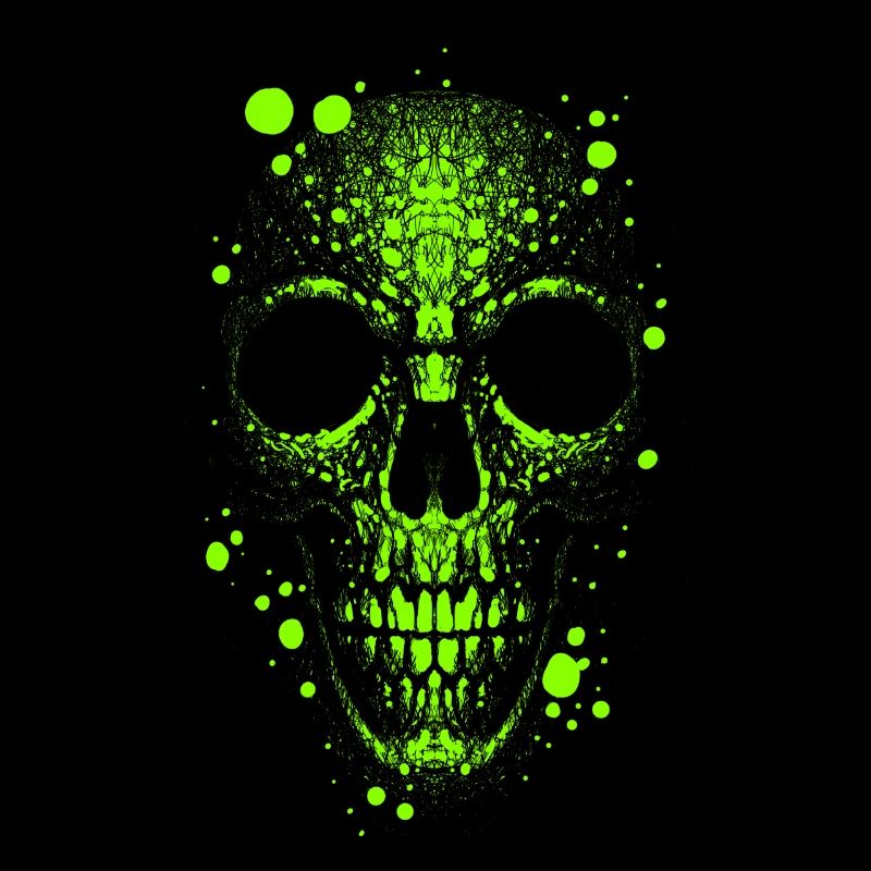 Totenkopf Alien Trendy