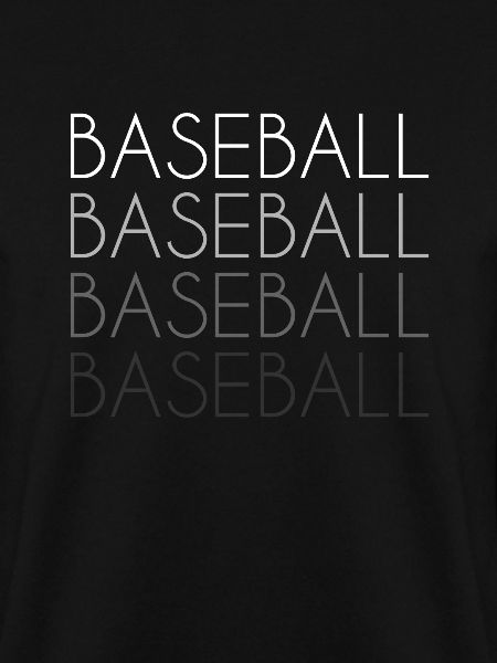 Baseball lettering