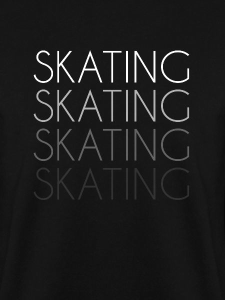 Skating Schriftzug