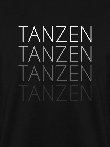 Tanzen Schriftzug