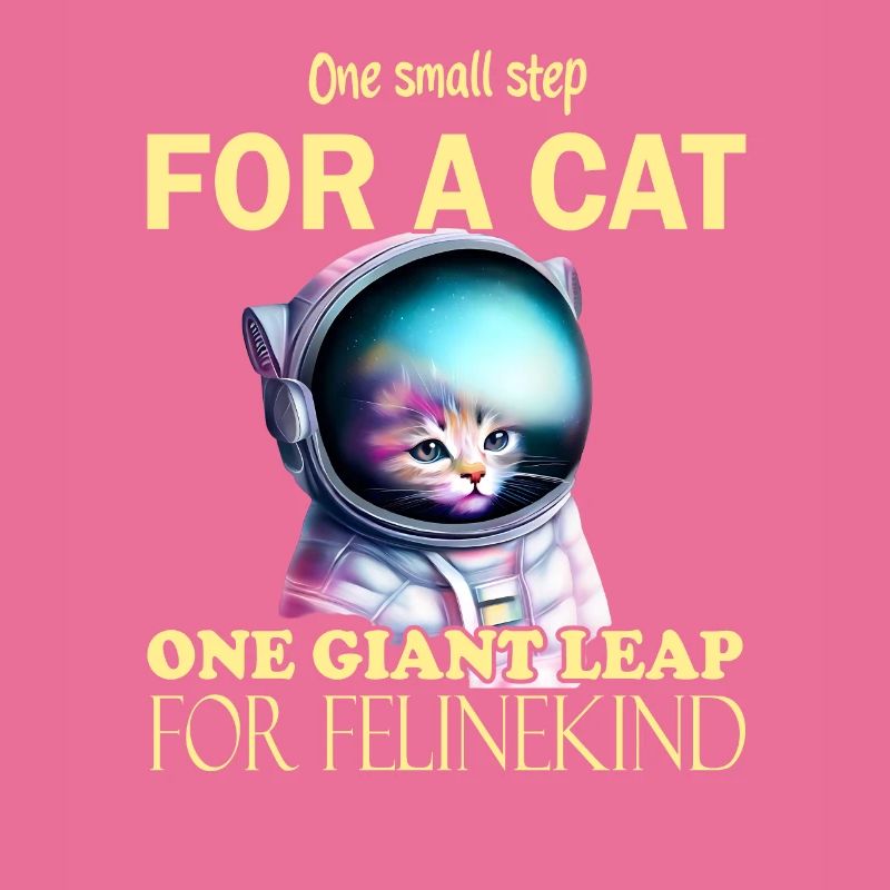 Katzen Astronaut