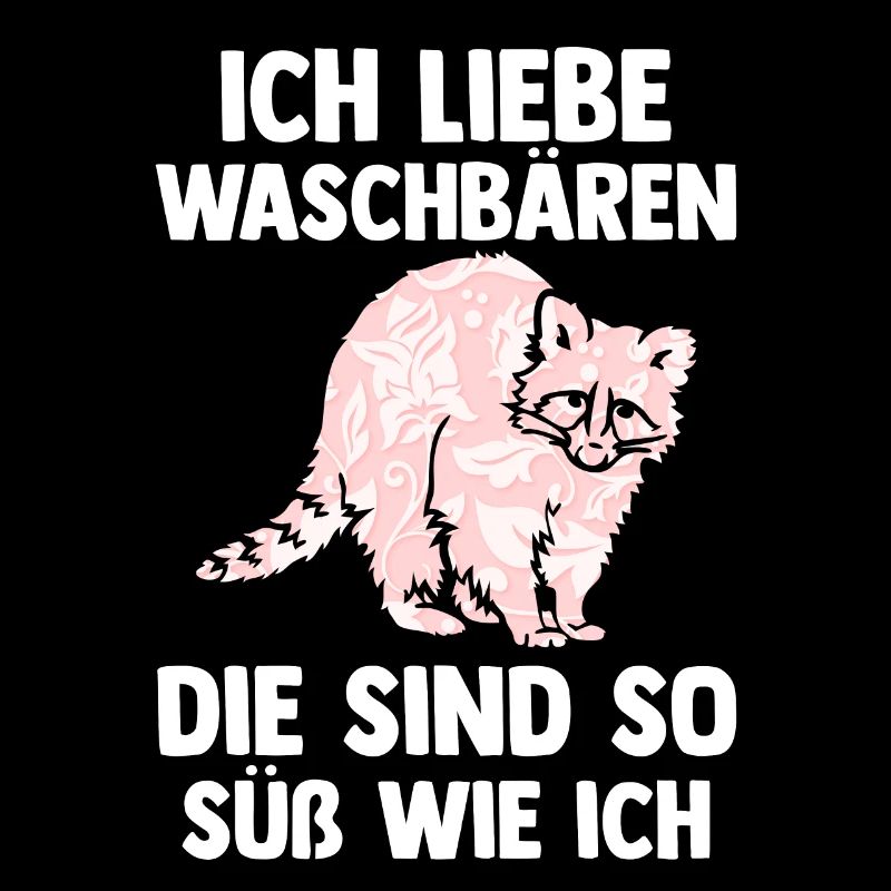 Tiermotiv Waschbär