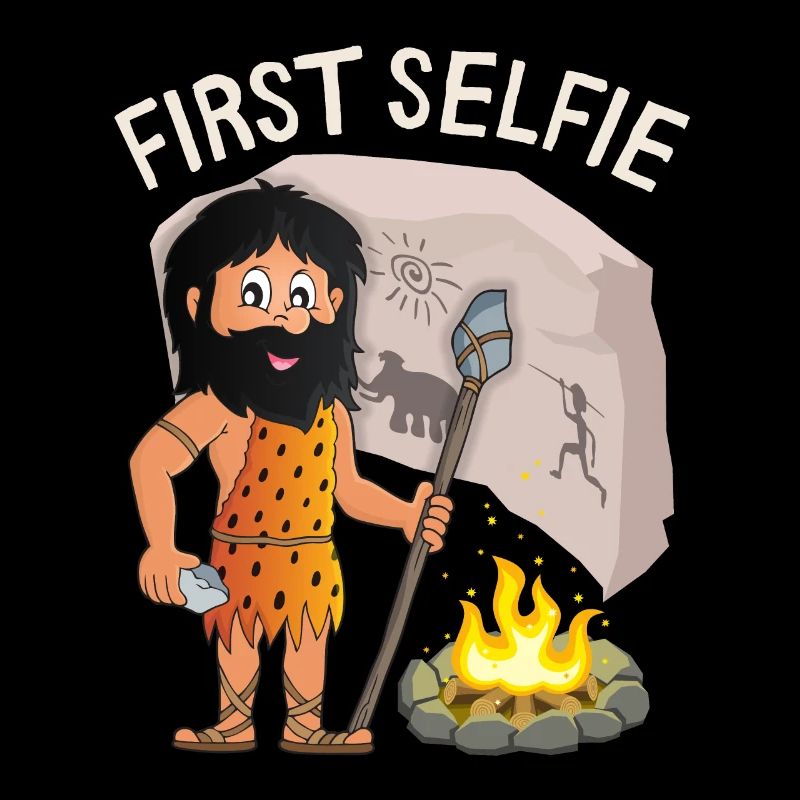 Drôle de Néandertal, premier selfie, dicton, jeu de mots