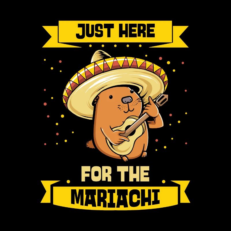 Capybara Mariachi Cinco de Mayo Fiesta