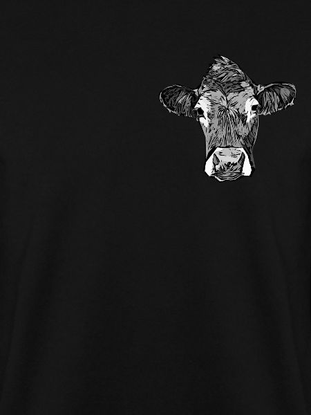 Cow Farm Motif Print
