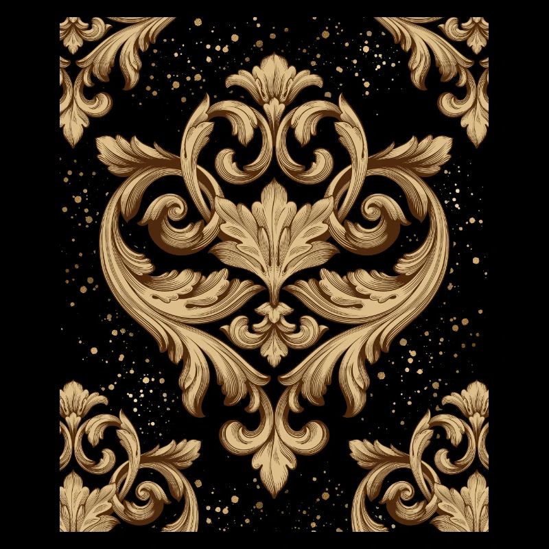 Barock, Barock-Design, Baroque Boho-Ornament