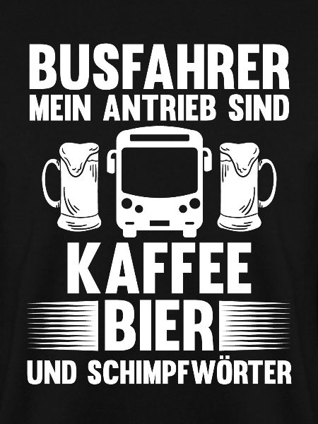 Bus Bier Kaffee Busfahrer