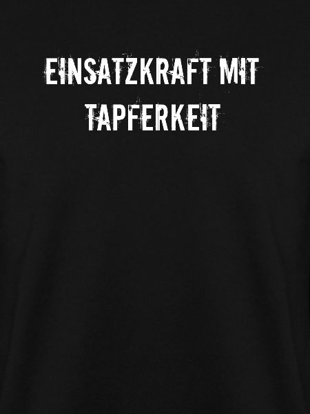 Feuerwehr - Einsatzkraft mit Tapferkeit