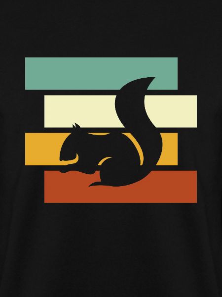 Eichhörnchen Retro