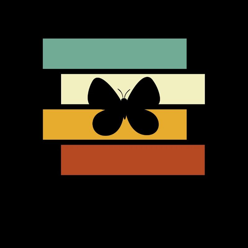Schmetterling Retro