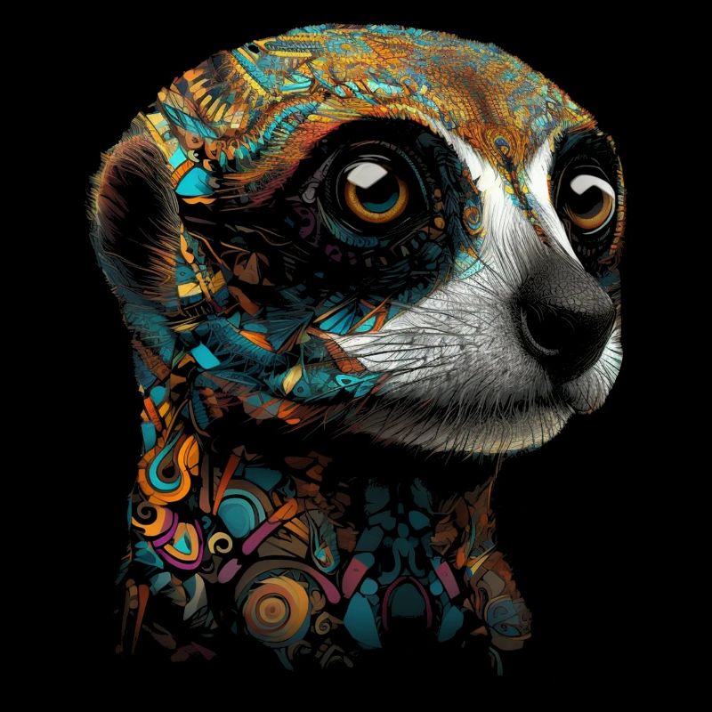 Erdmännchen Geschenk Tier Tiermotiv