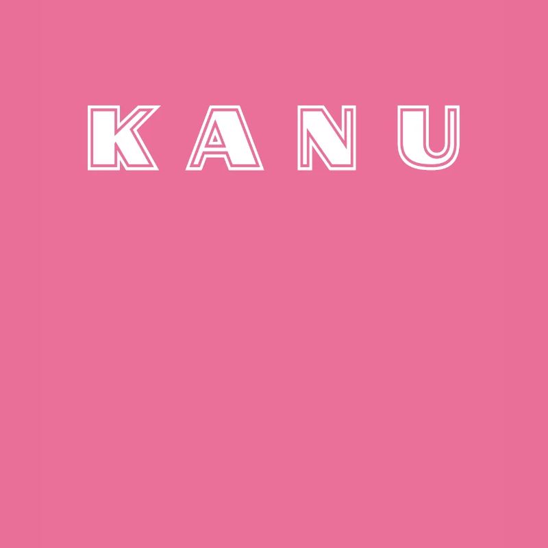 Kanu Schriftzug
