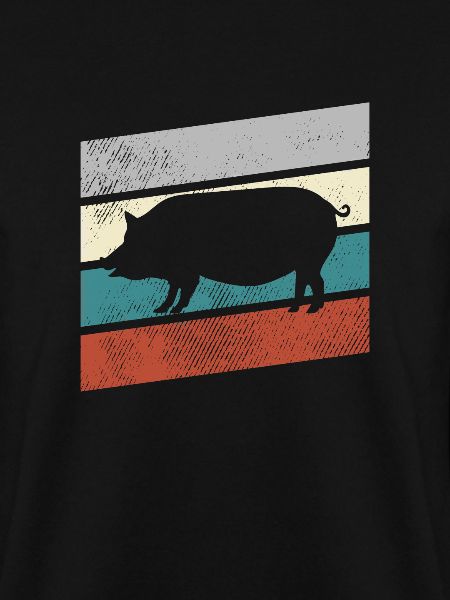 Schwein Retro