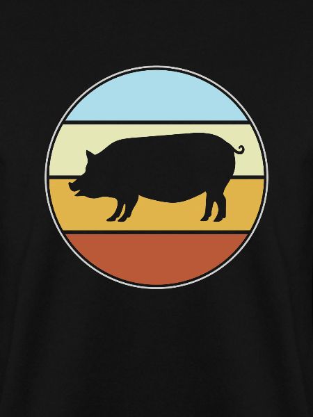 Schwein Retro