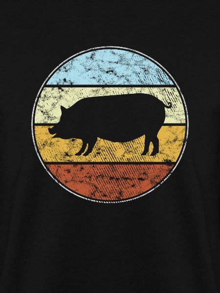 Schwein Retro