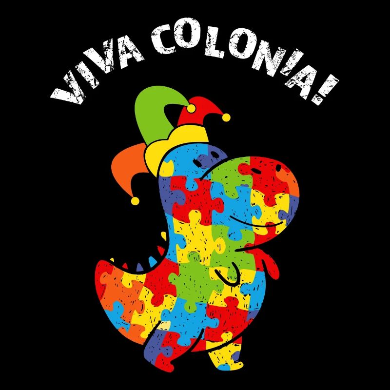 Viva Colonia Carnaval Carnaval Confettis Dino