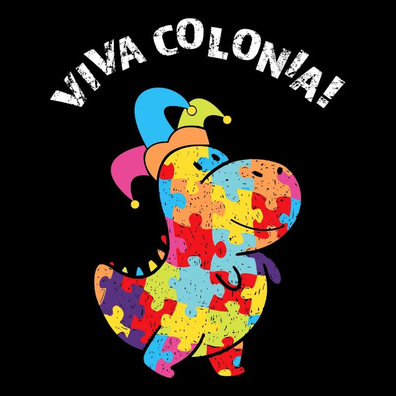 Viva Colonia Carnaval de Cologne Confettis Dino Kölle