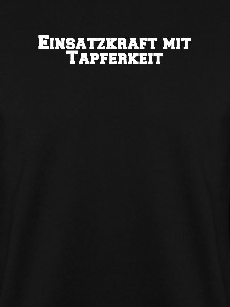 Feuerwehr - Einsatzkraft mit Tapferkeit