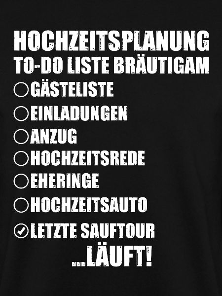 Bräutigam Junggesellenabschied