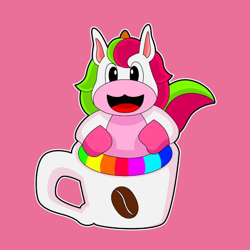 Einhorn Kaffee Kaffeebecher