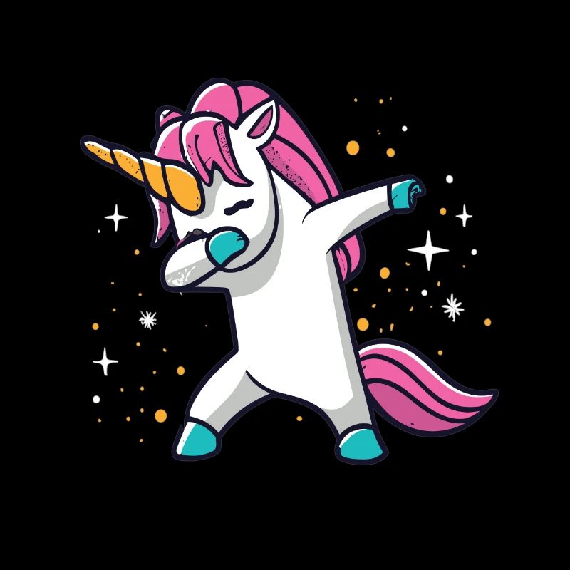Dabbing Unicorn Unicorn Dab Dabbing Trend Dance