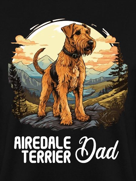 Hund Airedale Terrier
