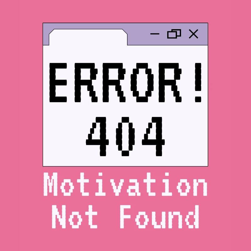 404-html error, Saying No Motivation