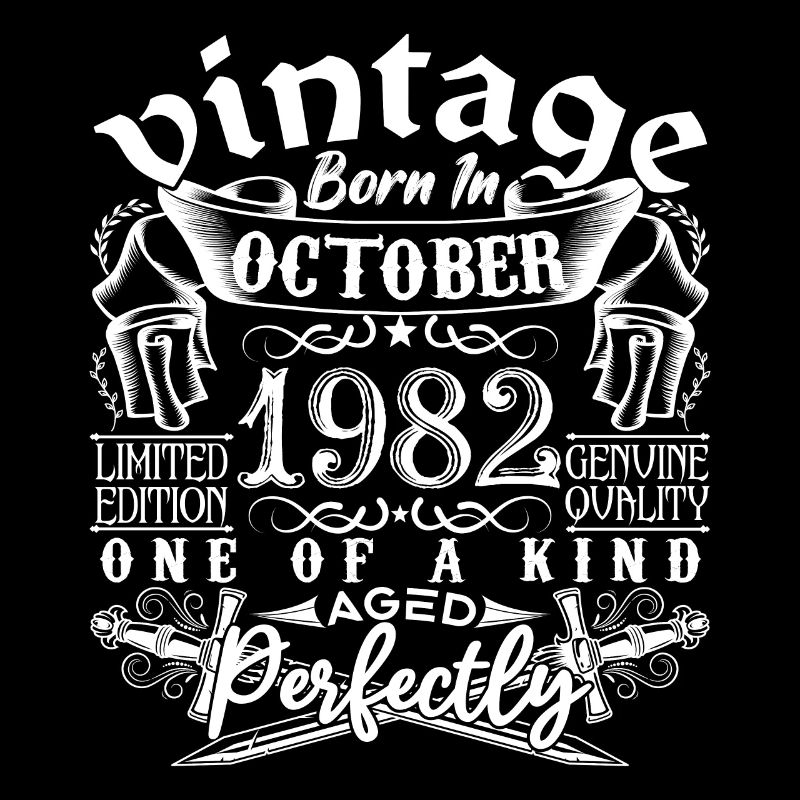 1982 Octobre 1982 anniversaire October 1982