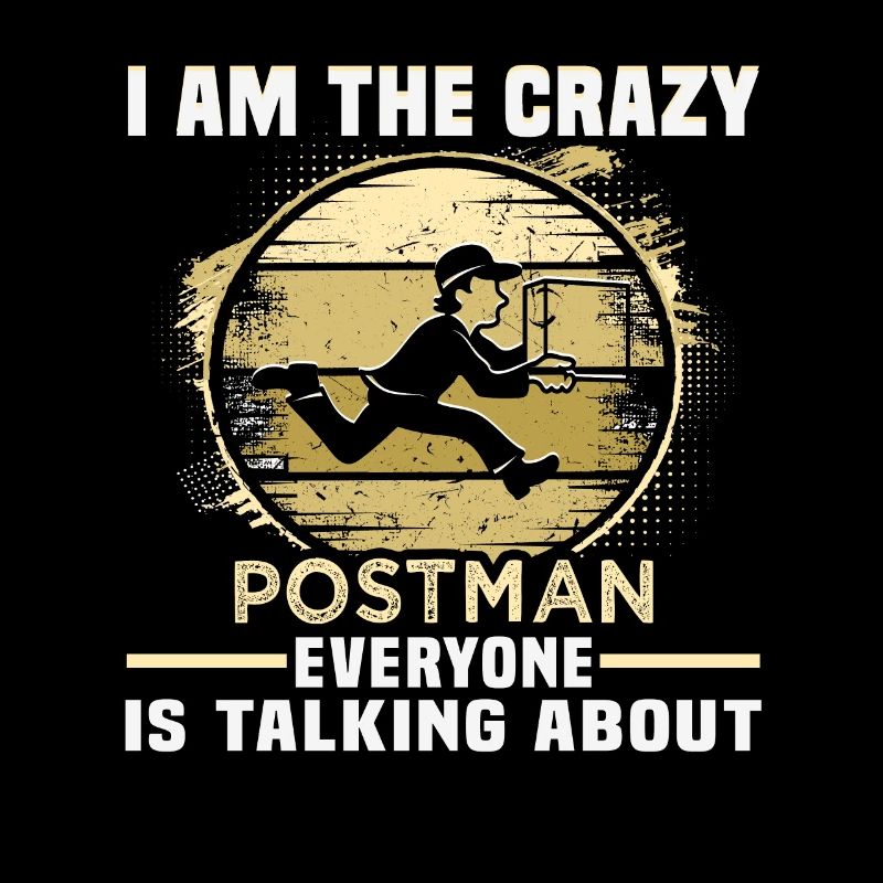 Postman Parcel Deliverer Birthday Postman