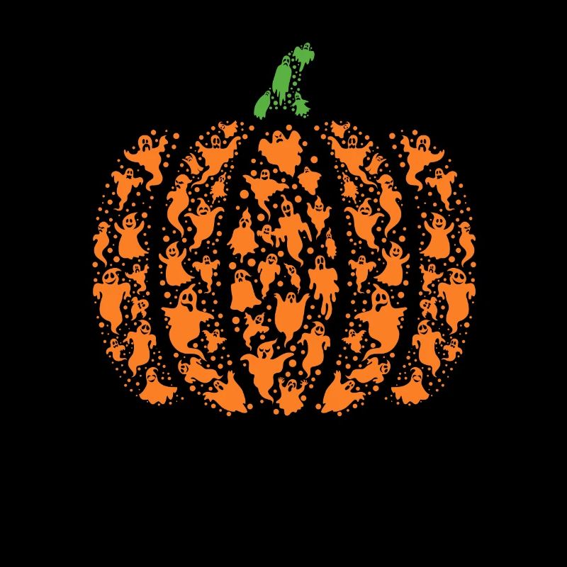 Halloween Ghost Pumpkin - Halloween Pumpkin with G