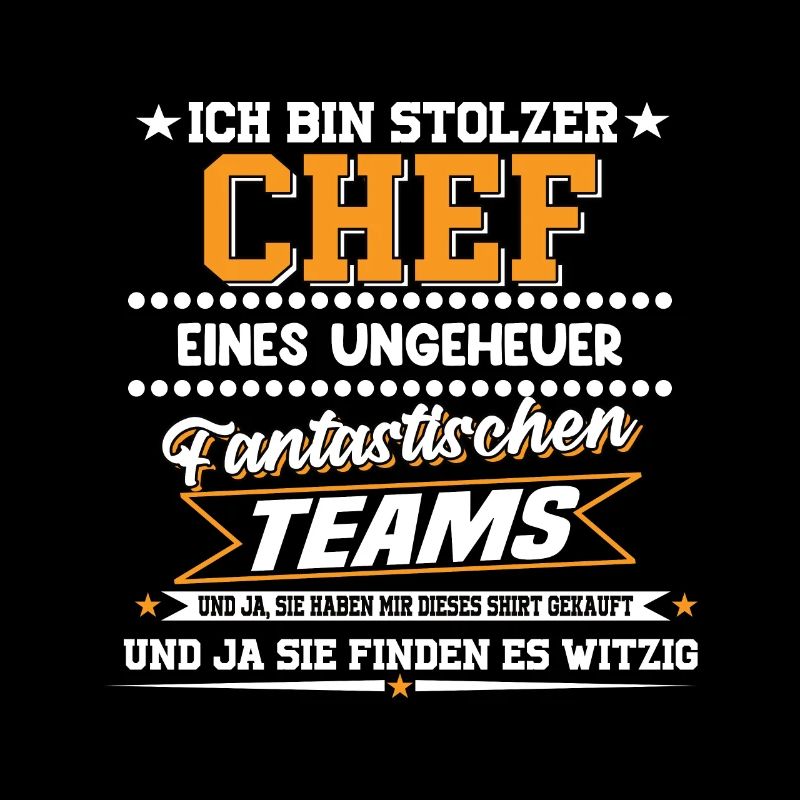 Ich Bin Stolzer Chef eines Fantastischen Teams