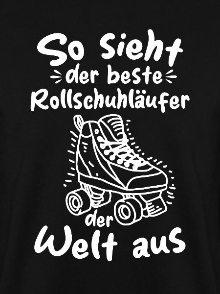 Rollschuhläufer Rollschuhfahrer