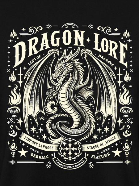 Mythical Fire Dragon