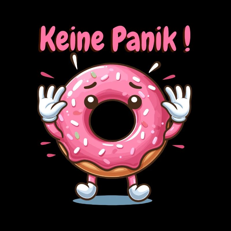 Keine Panik Pinker Donut