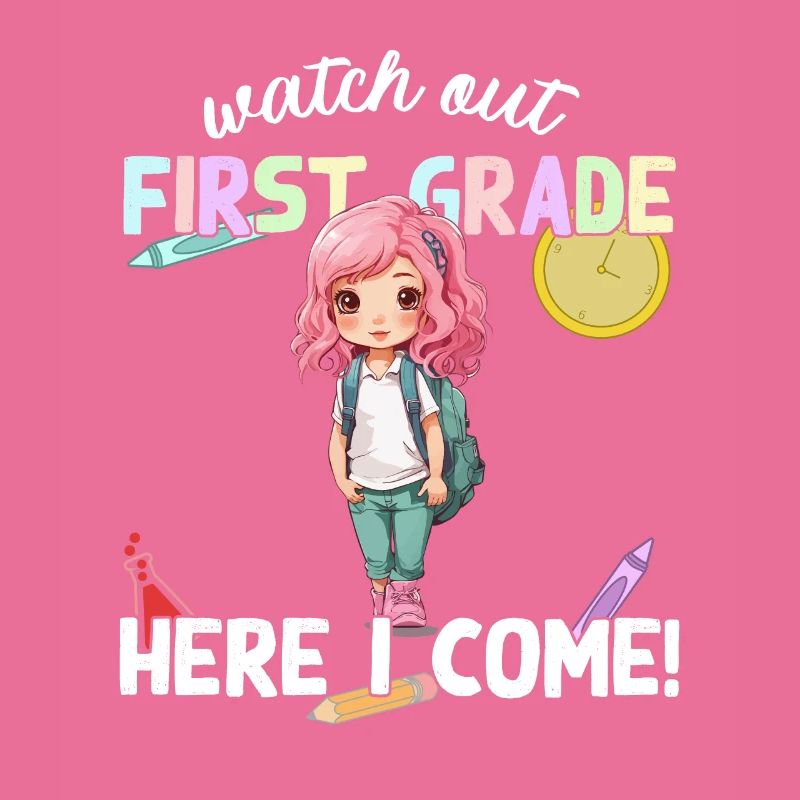 Lustiger Grundschule Mädchen Einschulungsspruch