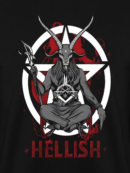 Hellish Satan Baphomet