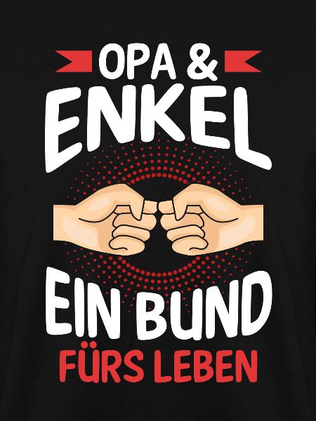 Großvater Opa und Enkel
